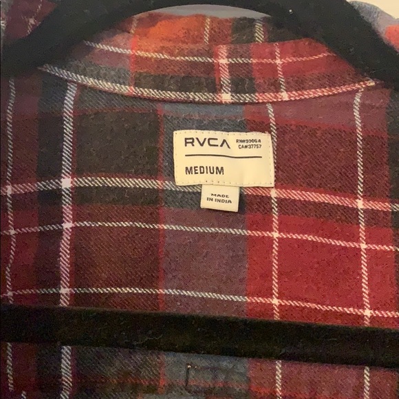RVCA flannel shirt. - Picture 2 of 2